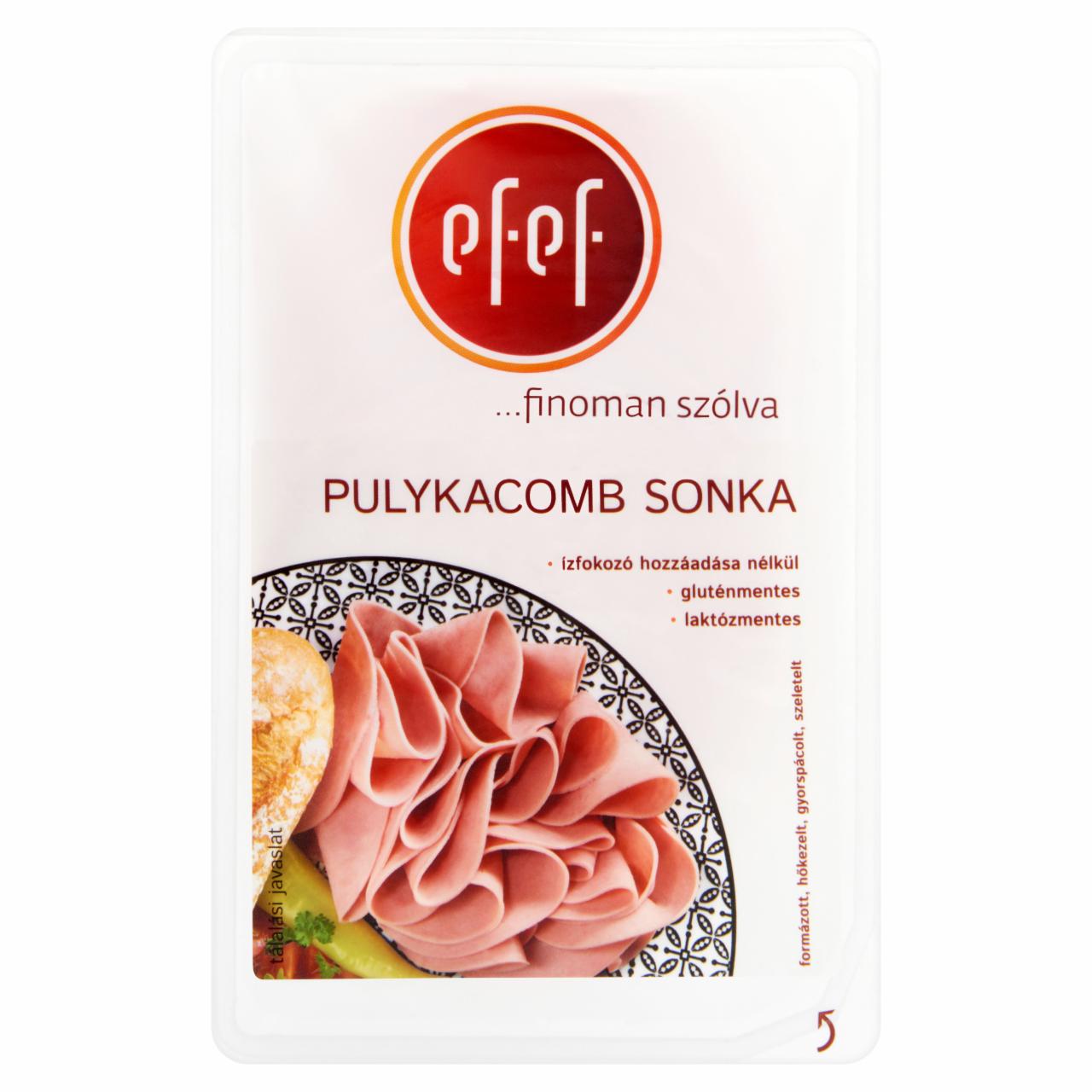 Képek - eFeF szeletelt pulykacomb sonka 100 g