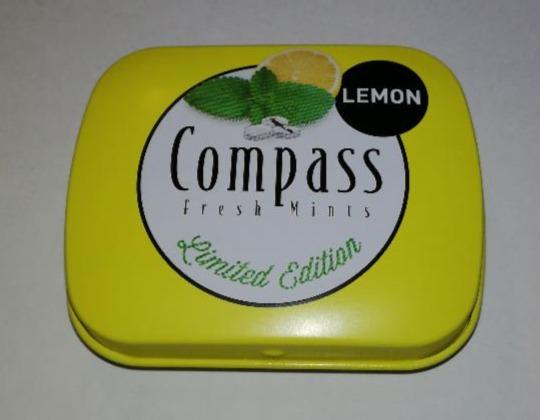 Képek - Citrom ízű leheletfrissítő pasztillák édesítőszerekkel cukormentes Compass Fresh Mints