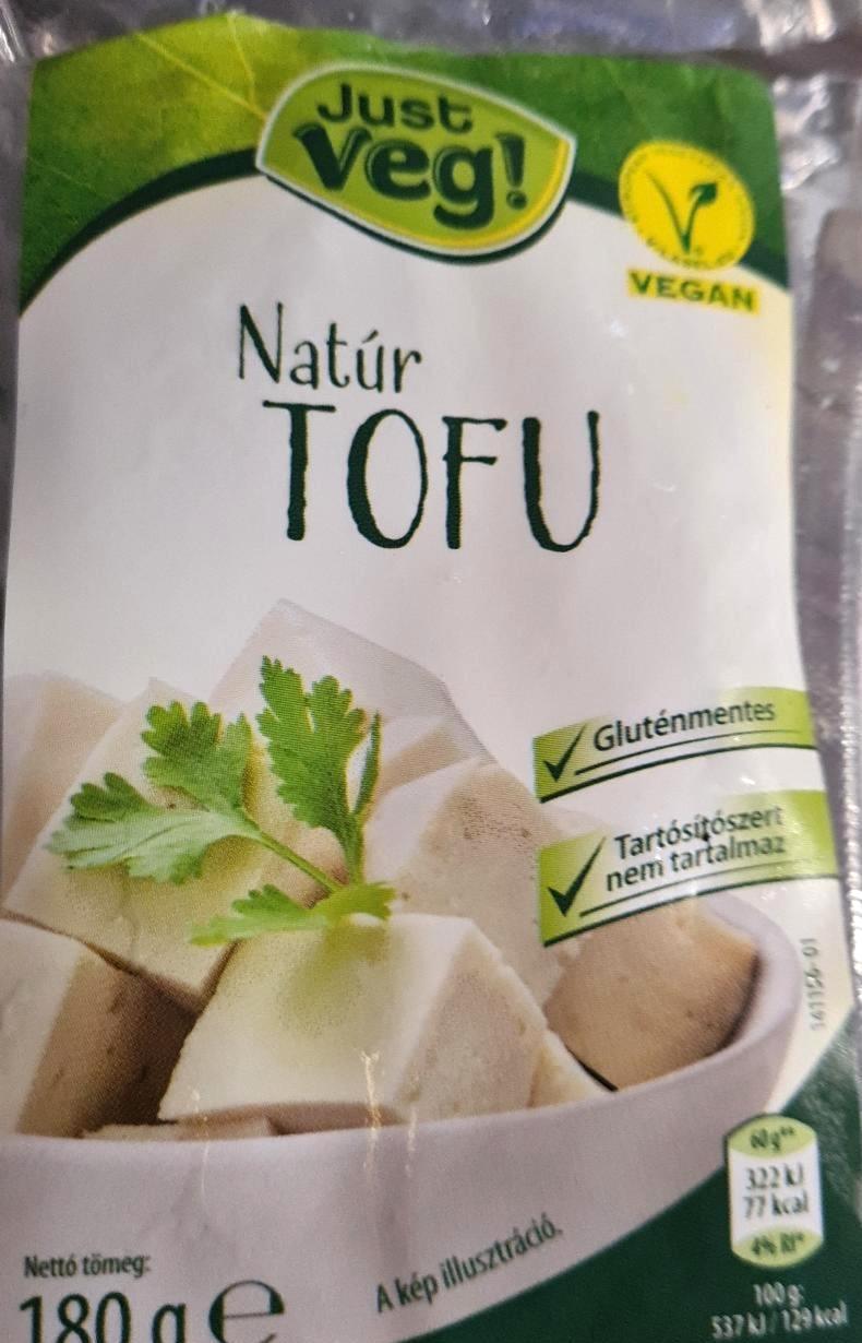 Képek - Natúr tofu Just Veg!