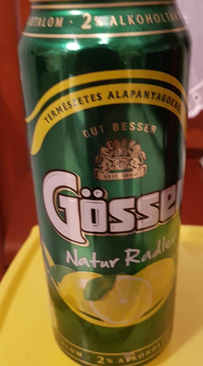 Képek - Gösser natúr radler 2%