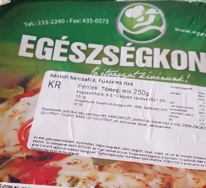 Képek - Rántott harcsa fűszeres rizs Egészségkonyha