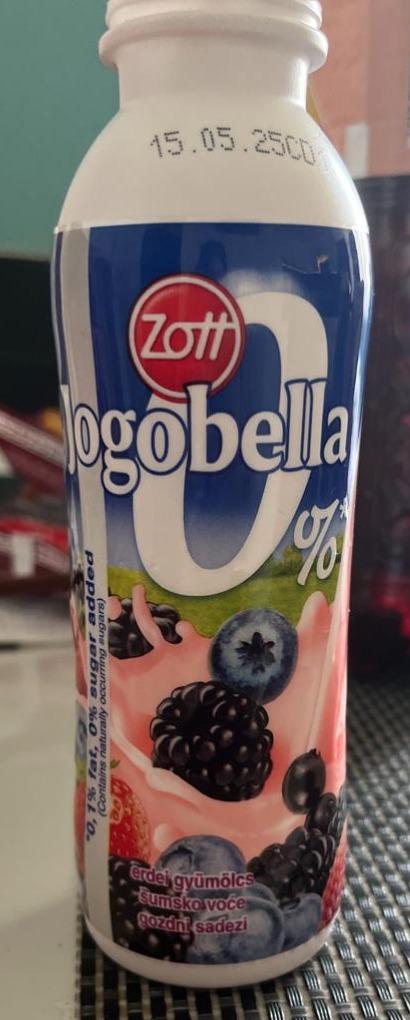 Képek - Jogobella erdei gyümölcs 0% Zott