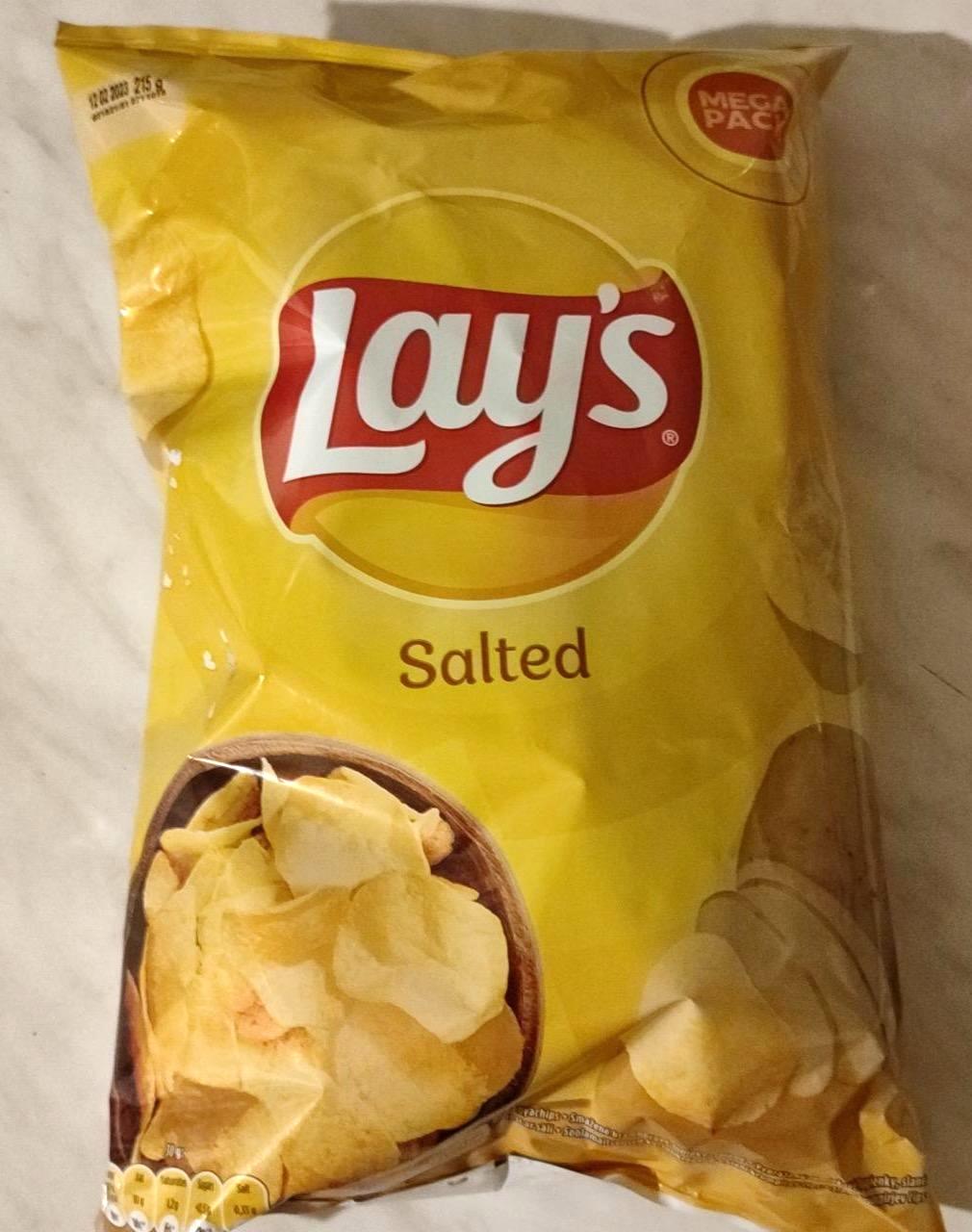 Képek - Sózott burgonya chips Mega pack Lays