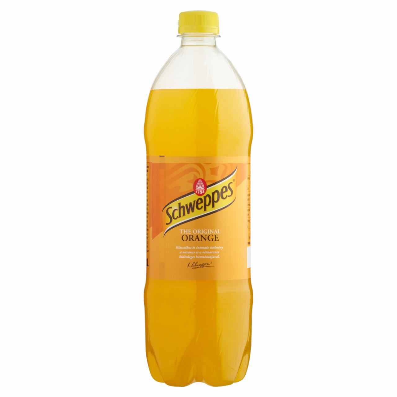 Képek - Schweppes csökkentett energiatartalmú narancs szénsavas üdítőital 1 l