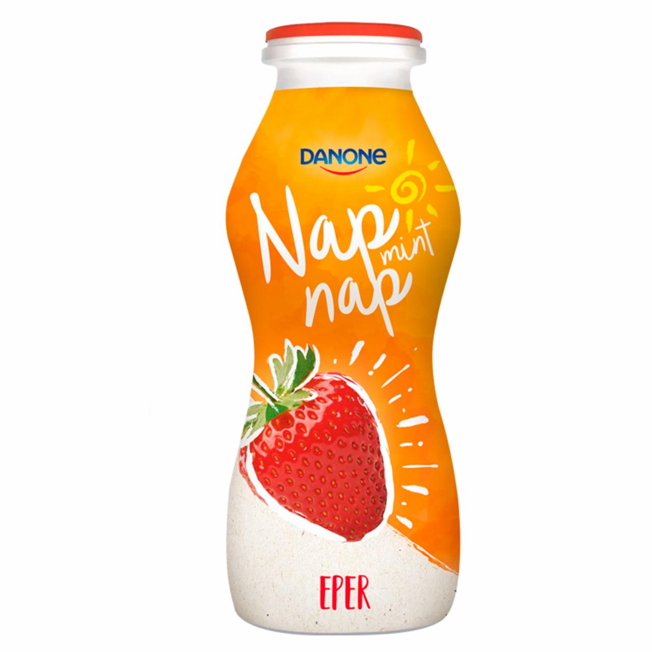 Képek - Danone Nap mint Nap élő joghurtkultúrát tartalmazó, eperízű fermentált ital 170 g