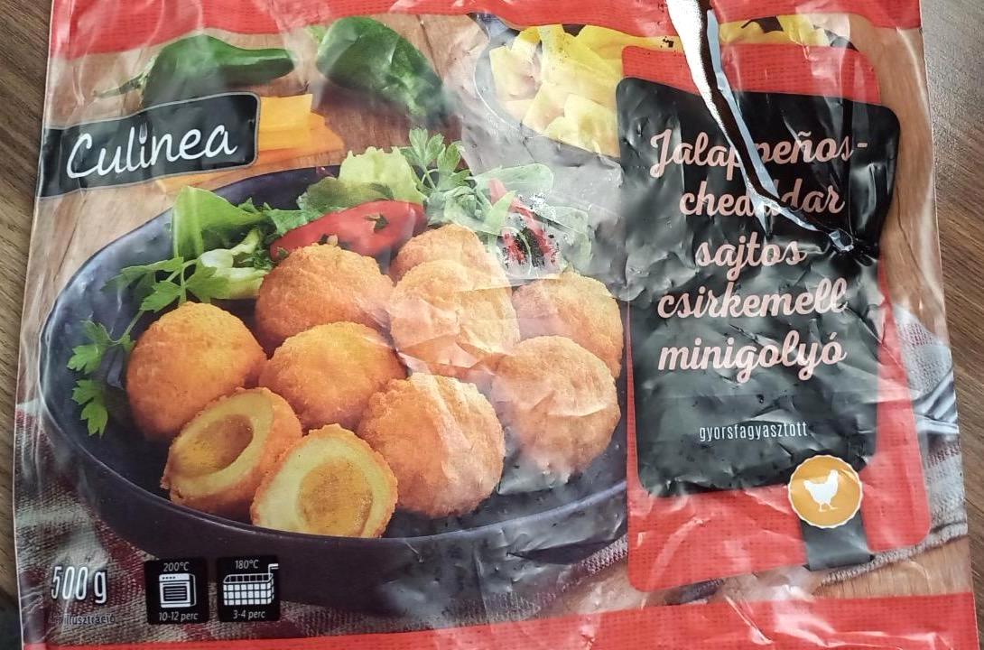 Képek - Jalapenos-cheddar sajtos csirkemell minigolyó Culinea