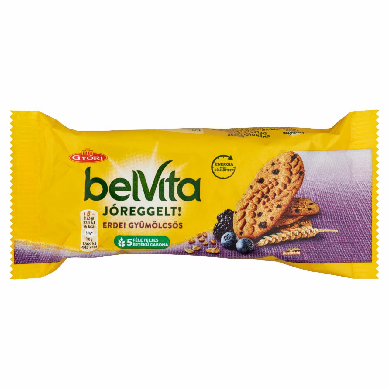 Képek - Belvita Original erdei gyümölcsös, gabonás, omlós keksz 50 g