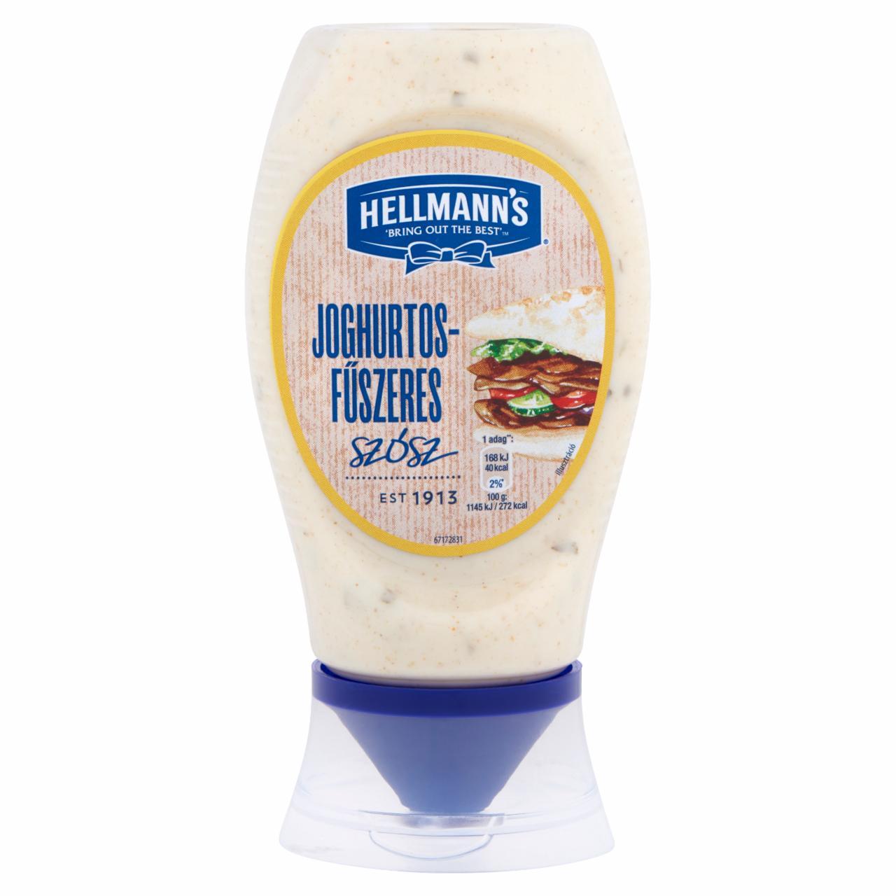 Képek - Hellmann's joghurtos-fűszeres szósz 250 ml
