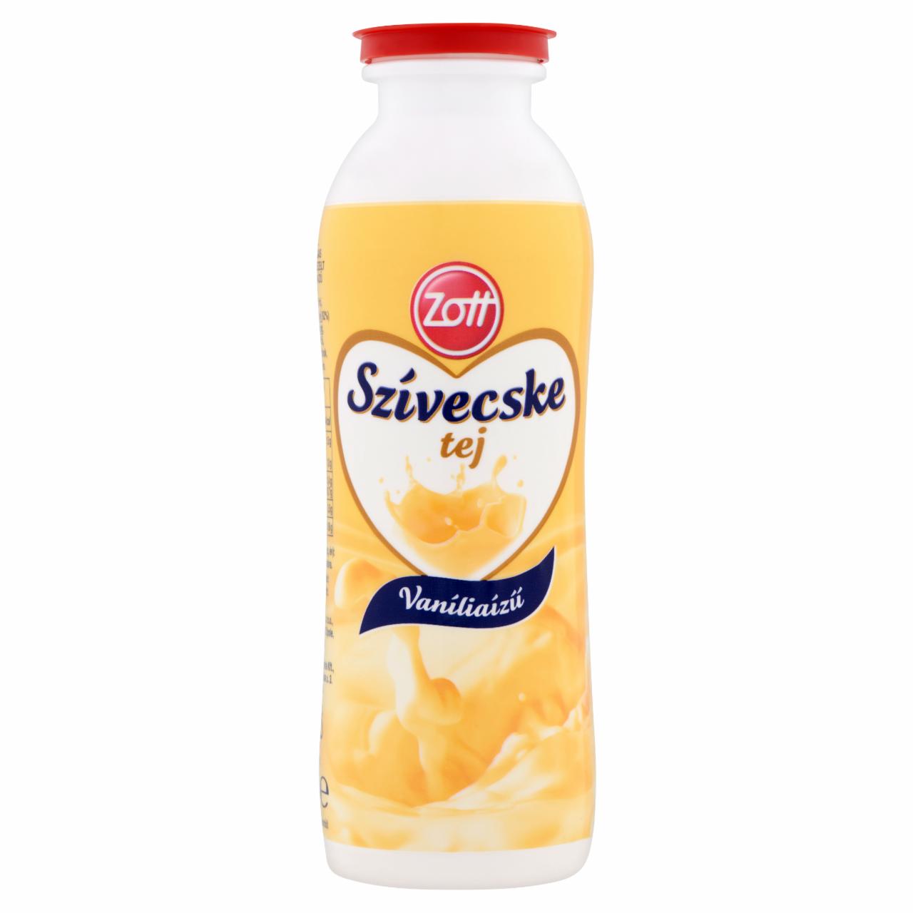 Képek - Zott Szívecske vaníliaízű zsírszegény tejital 250 ml