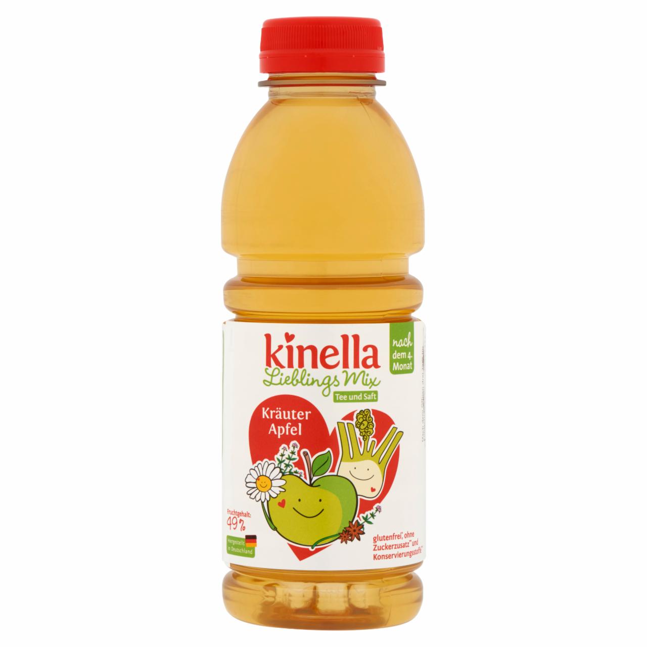 Képek - Kinella herba tea & almajuice 4 hó 500 ml