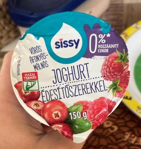 Képek - Joghurt édesítőszerekkel vörös áfonyás-málnás Sissy