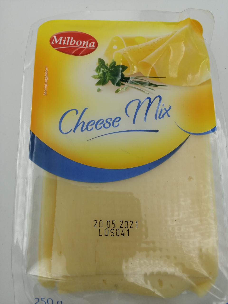 Képek - Cheese mix sajtszeletek Milbona