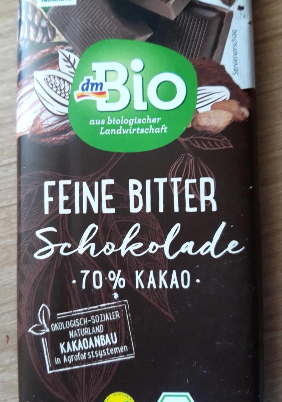 Képek - Feine Bitter csokoládé 70% dmBio