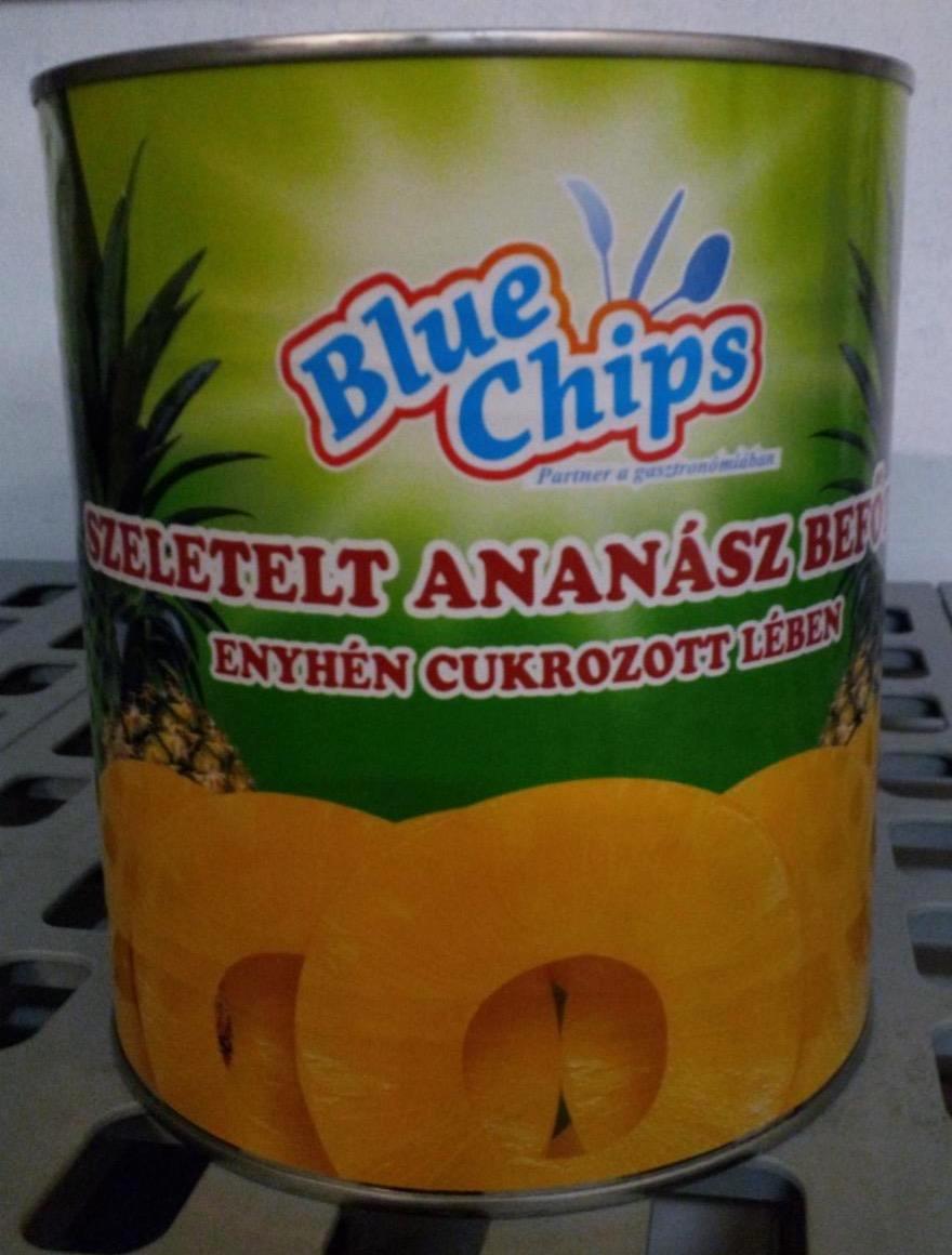 Képek - Szeletelt ananász befőtt enyhén cukrozott lében Blue Chips