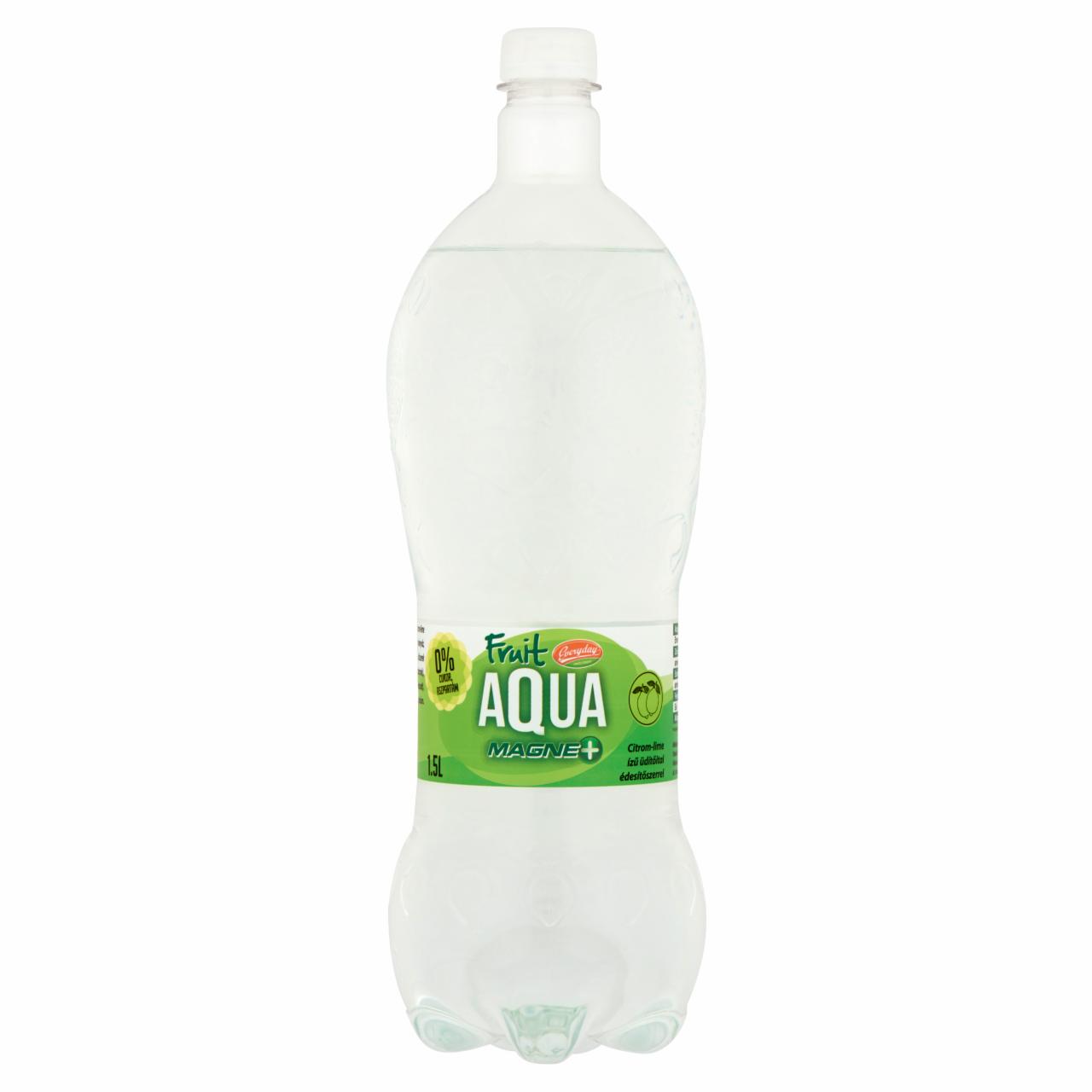 Képek - Everyday Fruit Aqua Magne+ citrom-lime ízű üdítőital édesítőszerrel 1,5 l