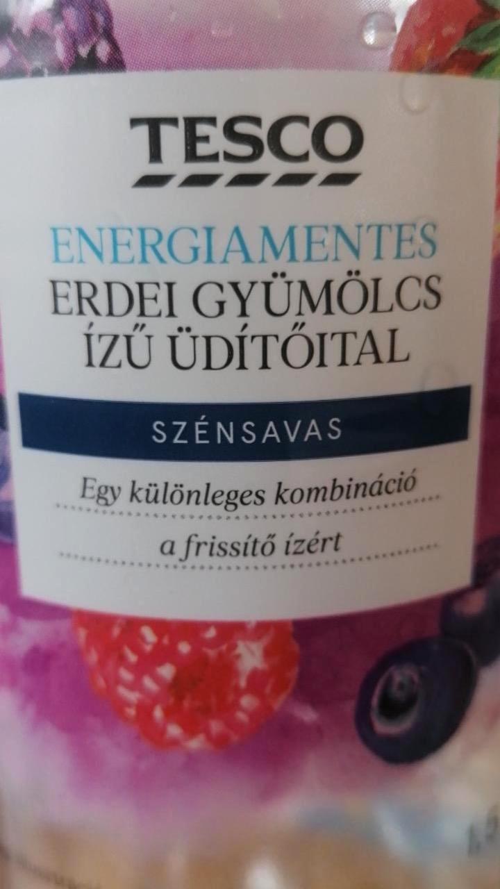 Képek - Energiamentes erdei gyümölcs ízű üdítőital szénsavas Tesco