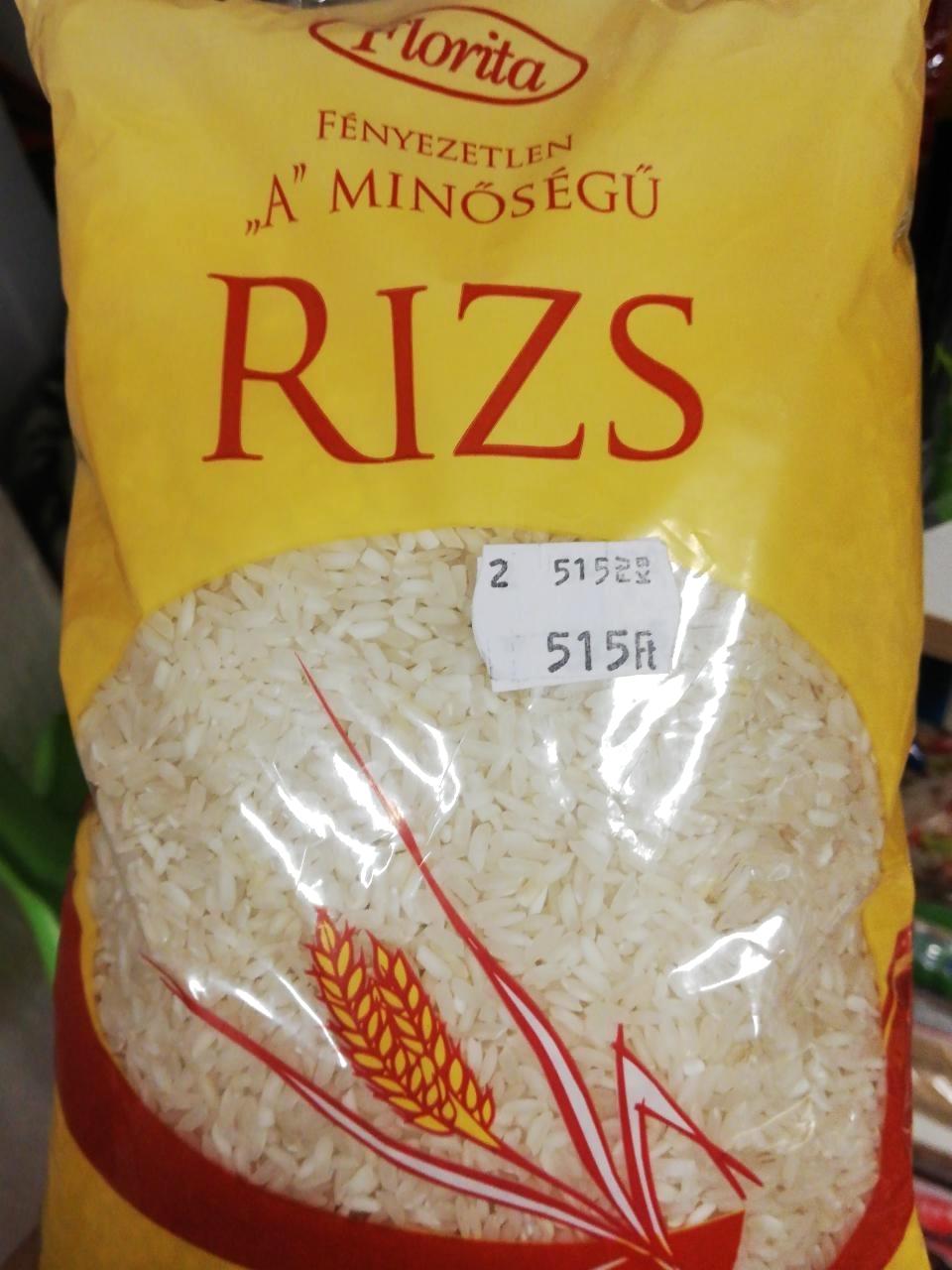 Képek - Fényezetlen A minőségű rizs Florita