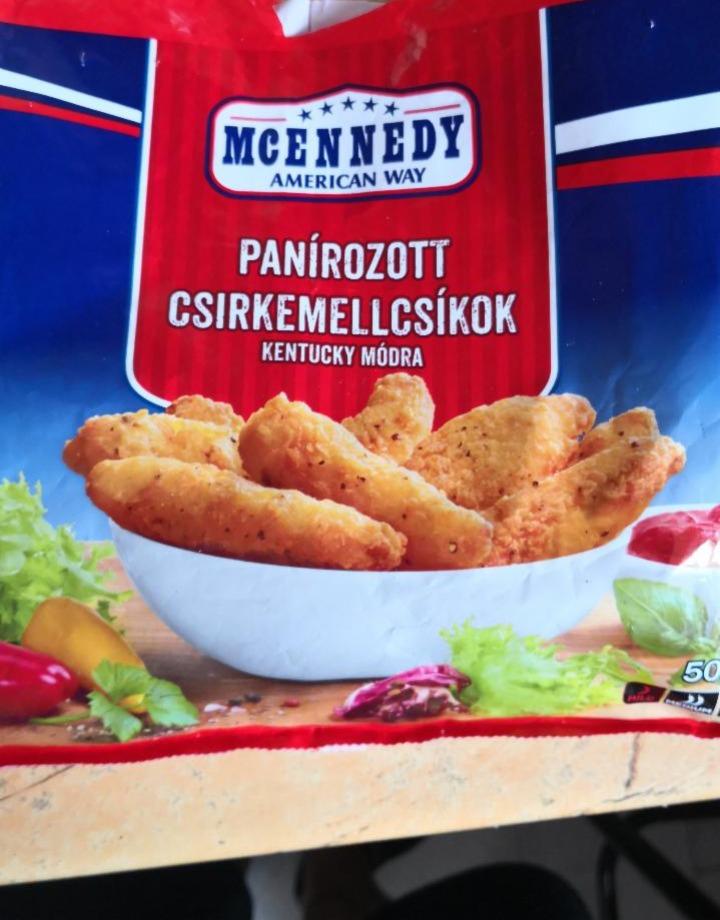 Képek - Panírozott csirkemellcsíkok Mcennedy