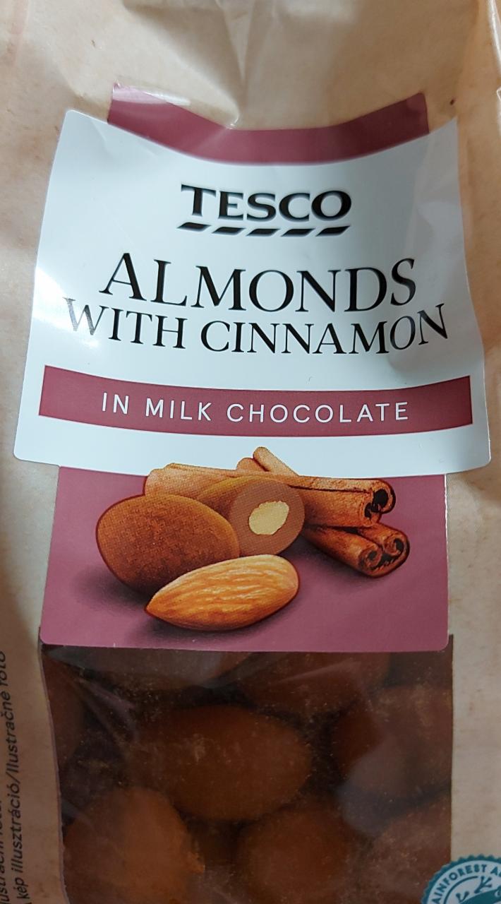 Képek - Almonds with Cinnamon in Milk Chocolate Tesco