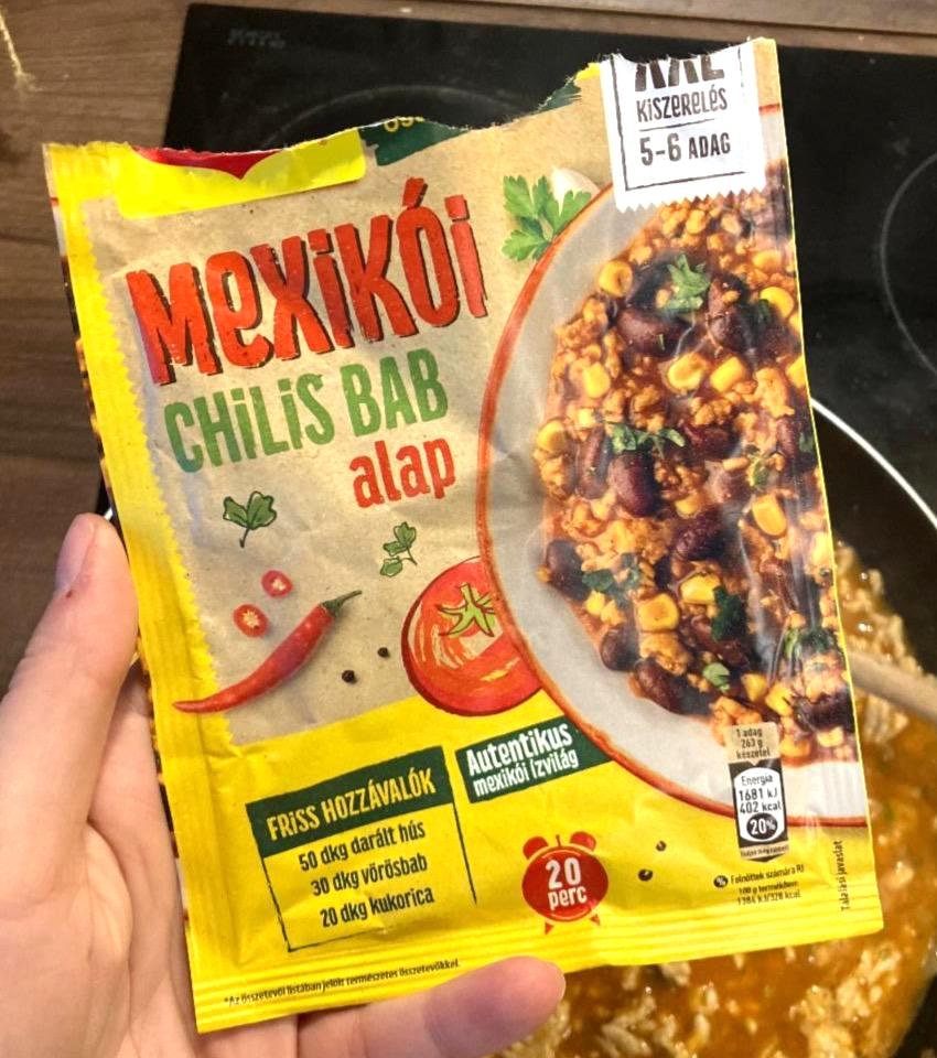 Képek - Mexikói chilis bab alappor Maggi