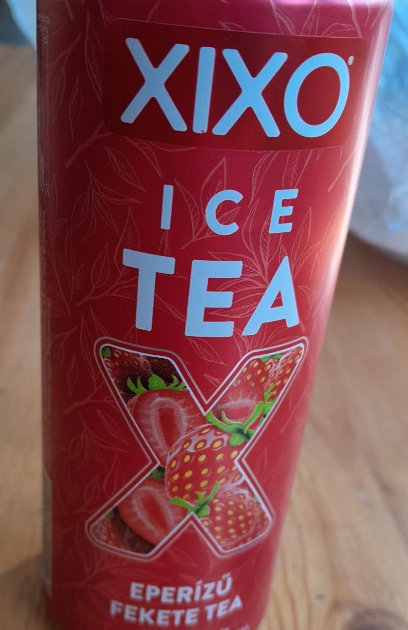 Képek - XIXO Ice Tea eperízű jegestea gyümölcslével és természetes teakivonattal 250 ml