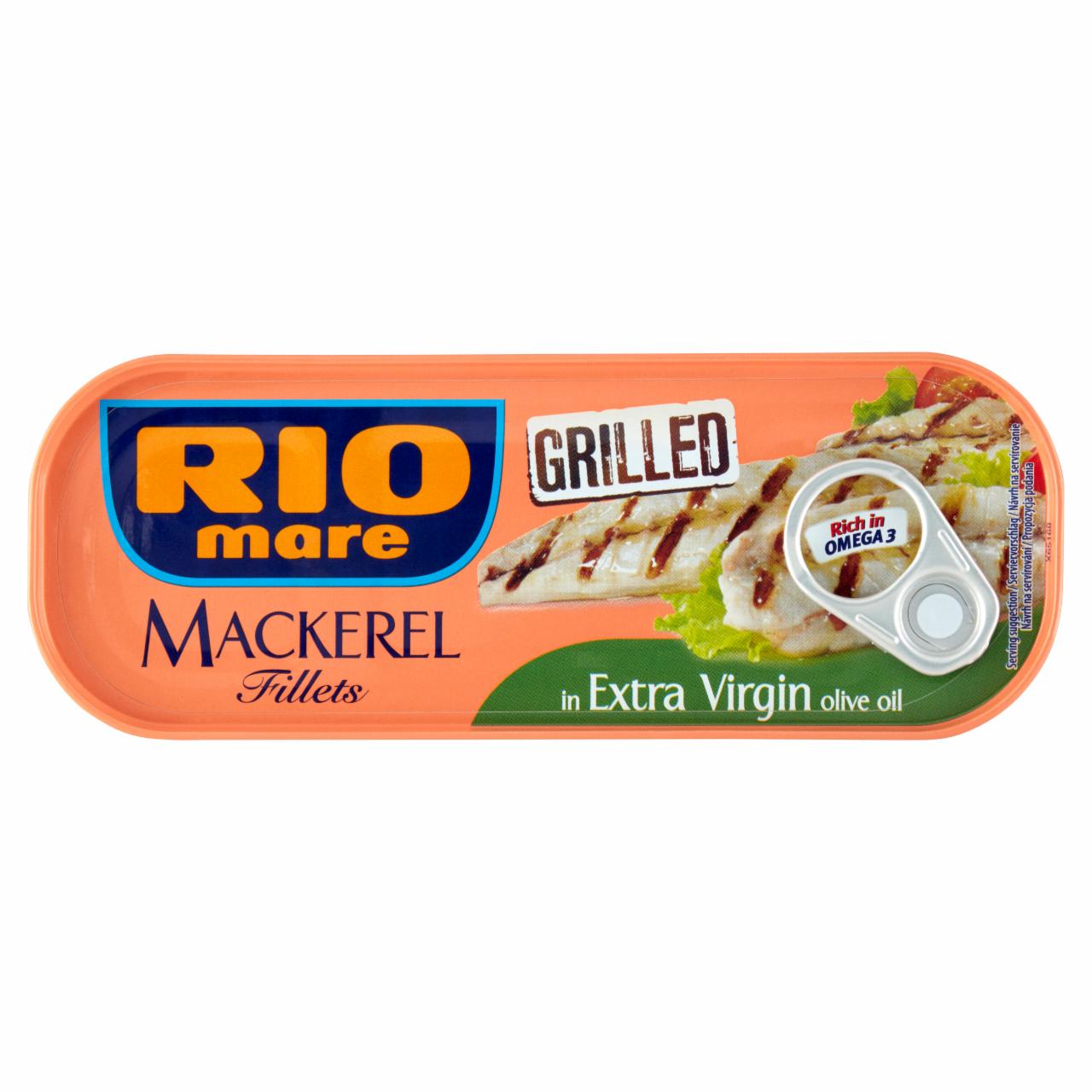 Képek - Rio Mare grillezett makrélafilé extra szűz olívaolajban 120 g