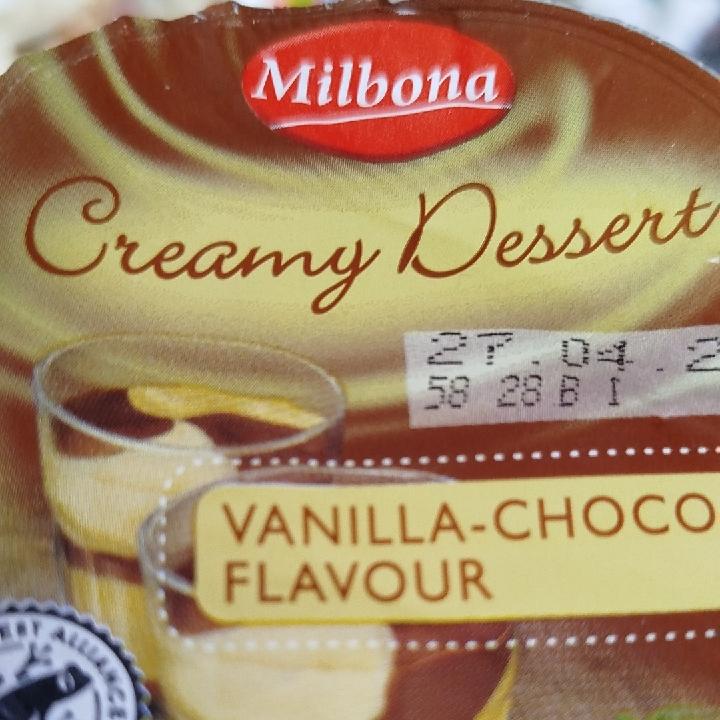 Képek - Creamy dessert vanilla-chocolate flavour Milbona