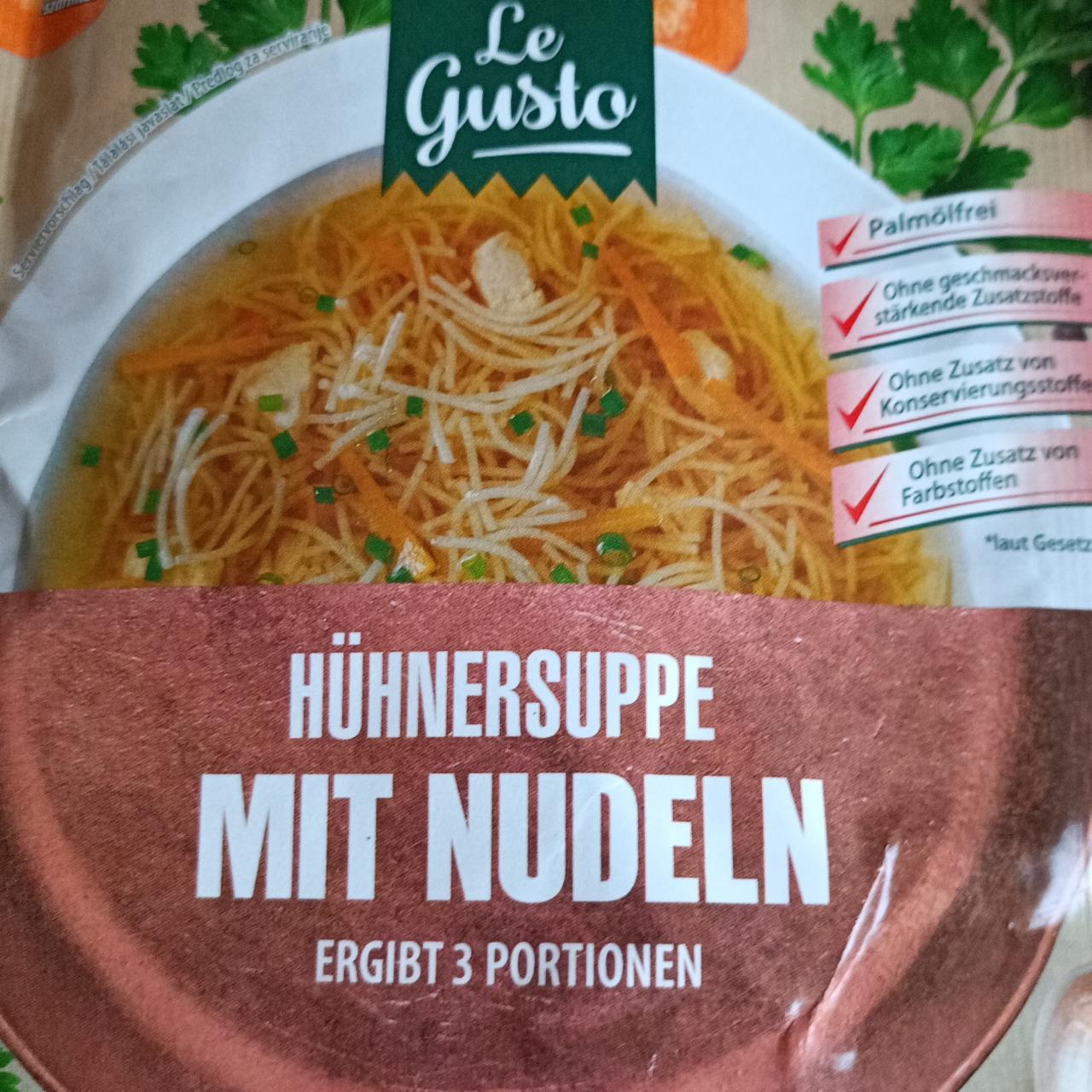 Képek - Hühnersuppe mit nudeln Le Gusto