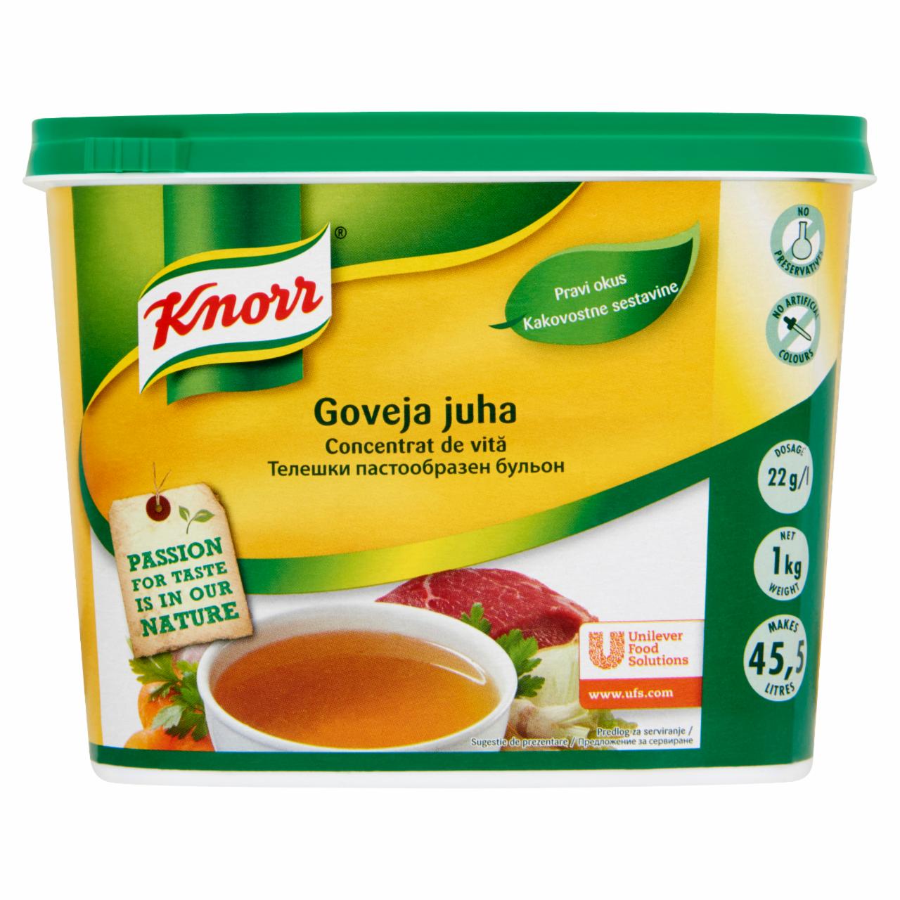 Képek - Knorr marhahúsleves alap paszta 1 kg