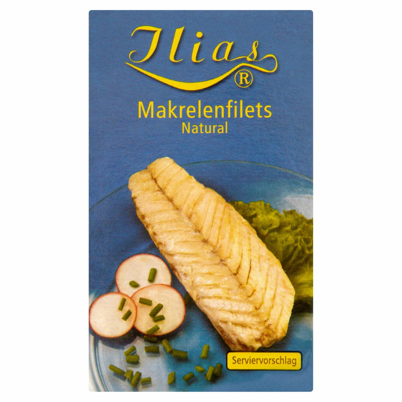 Képek - Ilias natúr makrélafilé 125 g