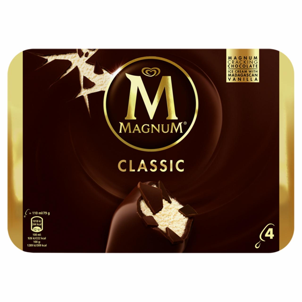 Képek - MAGNUM Multipack Jégkrém Classic 4x110ml