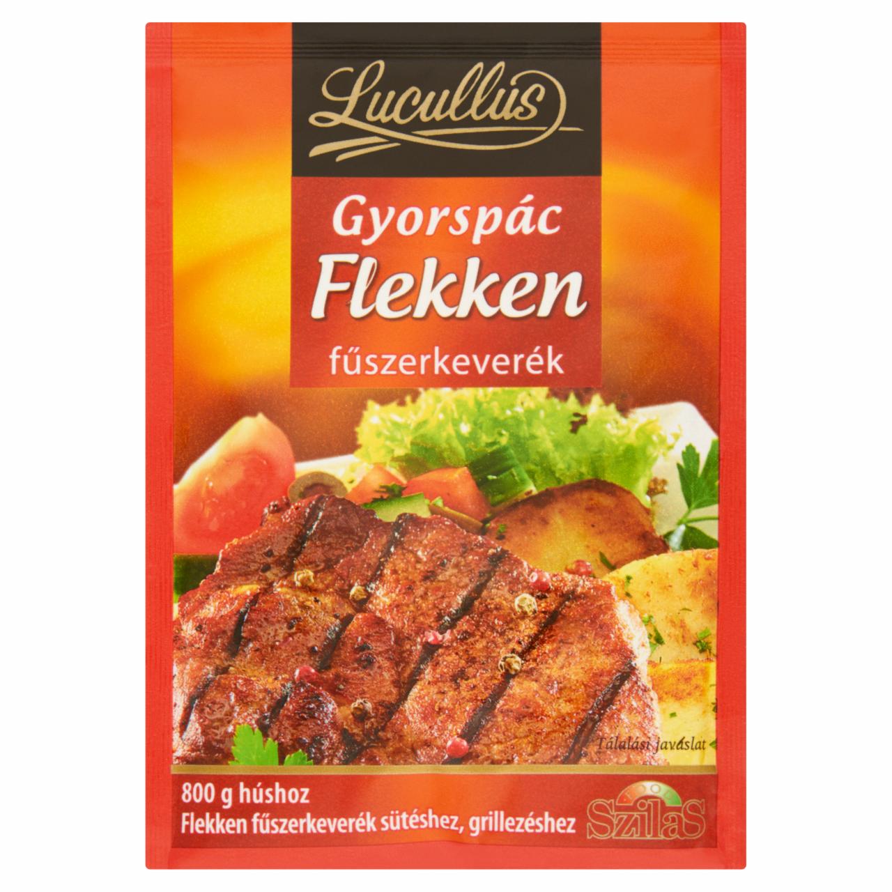 Képek - Lucullus flekken gyorspác fűszerkeverék sütéshez, grillezéshez 40 g