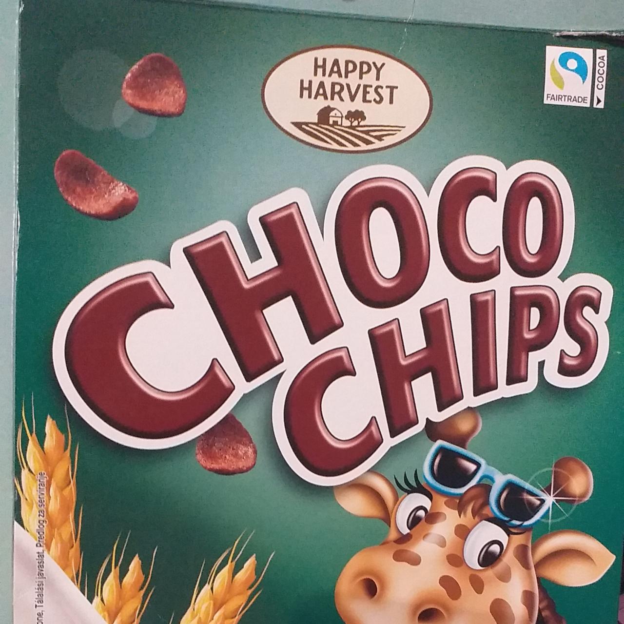 Képek - Choco chips Kakaós ízű ropogós búzapehely Happy Harvest