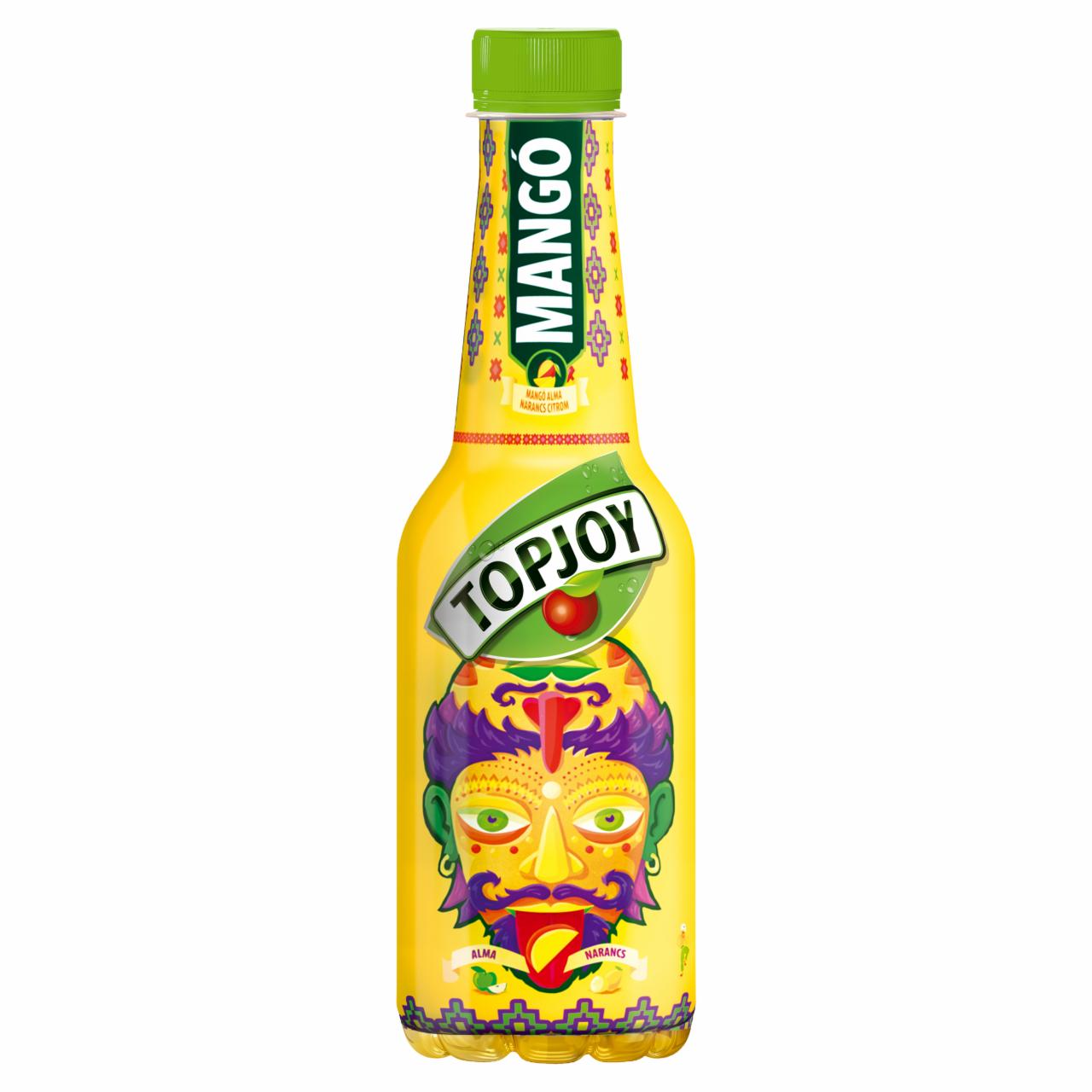 Képek - Topjoy mangó-alma-narancs-citrom ital 400 ml