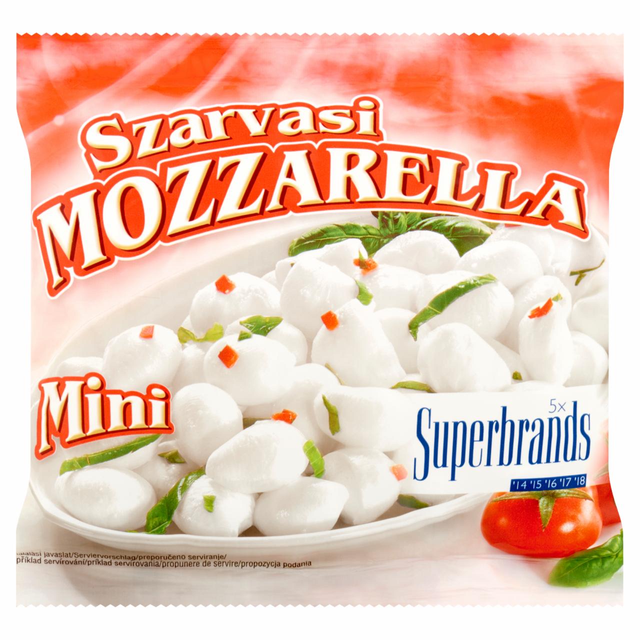 Képek - Mini mozzarella sajt Szarvasi