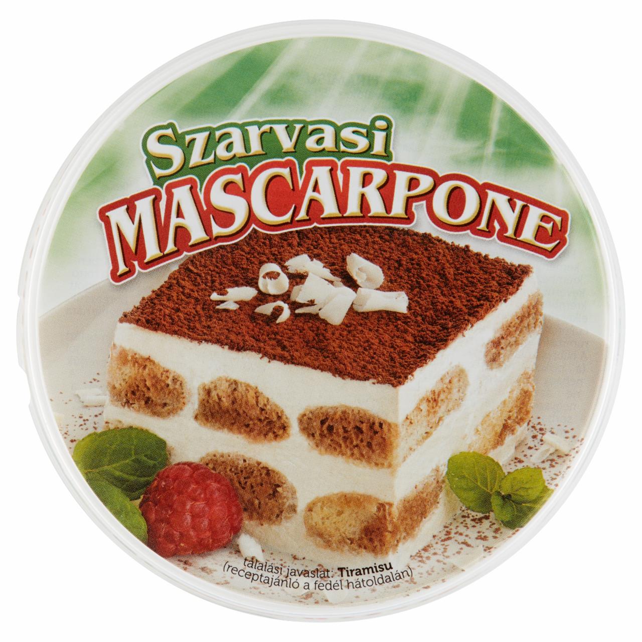 Képek - Szarvasi Mascarpone tejszínes krémsajt 500 g