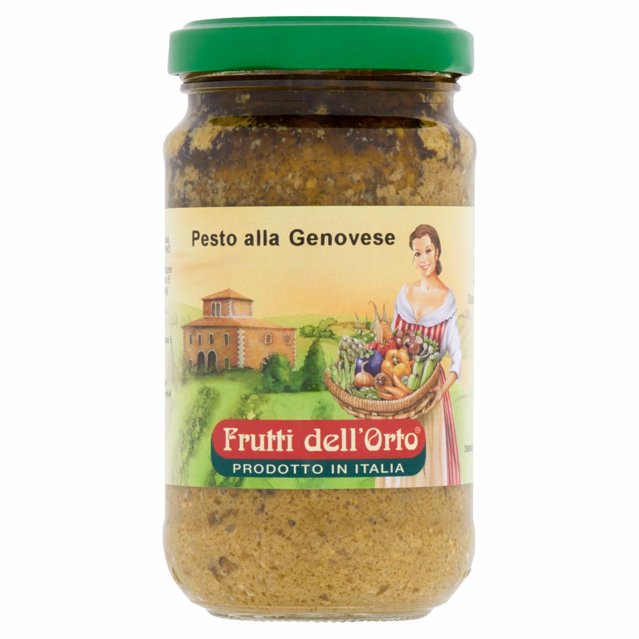 Képek - Frutti dell'Orto Pesto alla Genovese zöld pesto 190 g