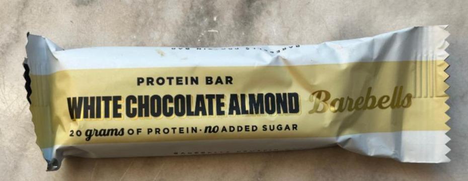 Képek - Protein bar white chocolate almond Barebells