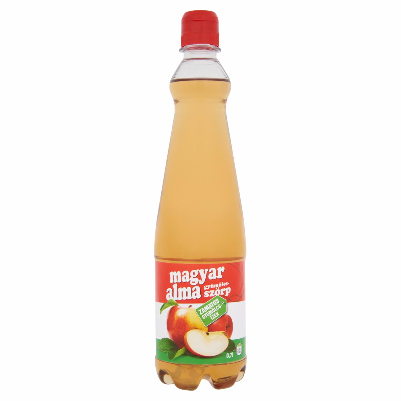 Képek - Magyar alma gyümölcsszörp 0,7 l