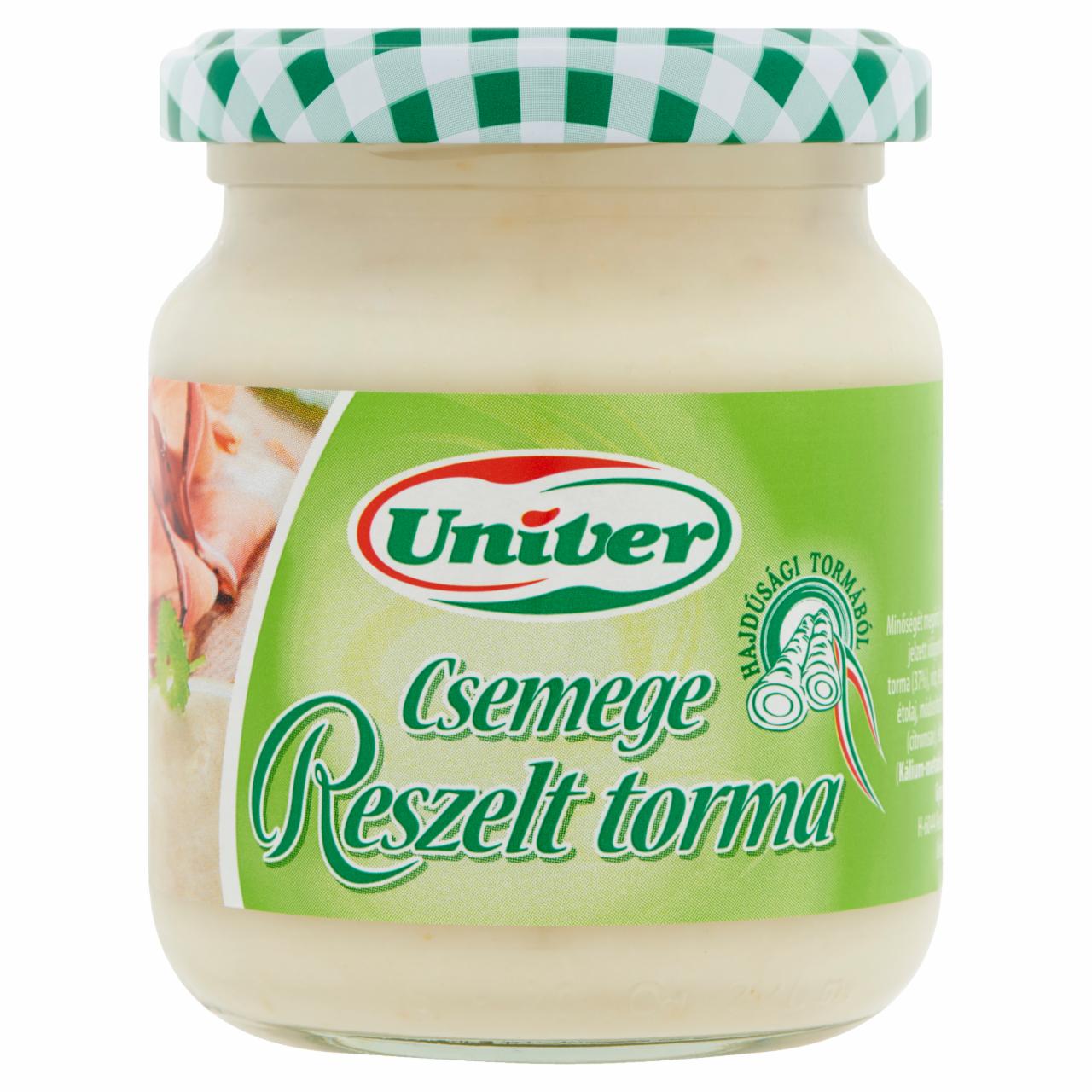 Képek - Univer csemege reszelt torma 190 g