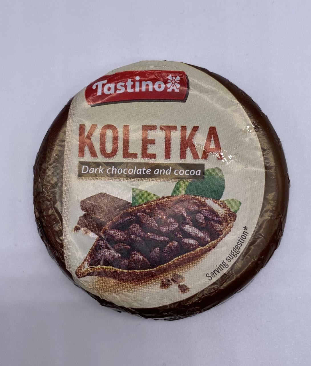 Képek - Tastino kakaós ostya étcsokoládéban 