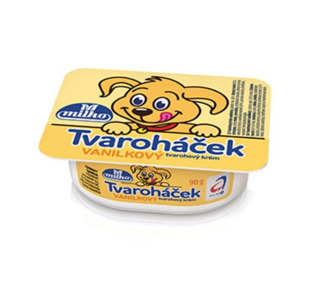 Képek - Tvaroháček vanilkový tvarohový krém Milko