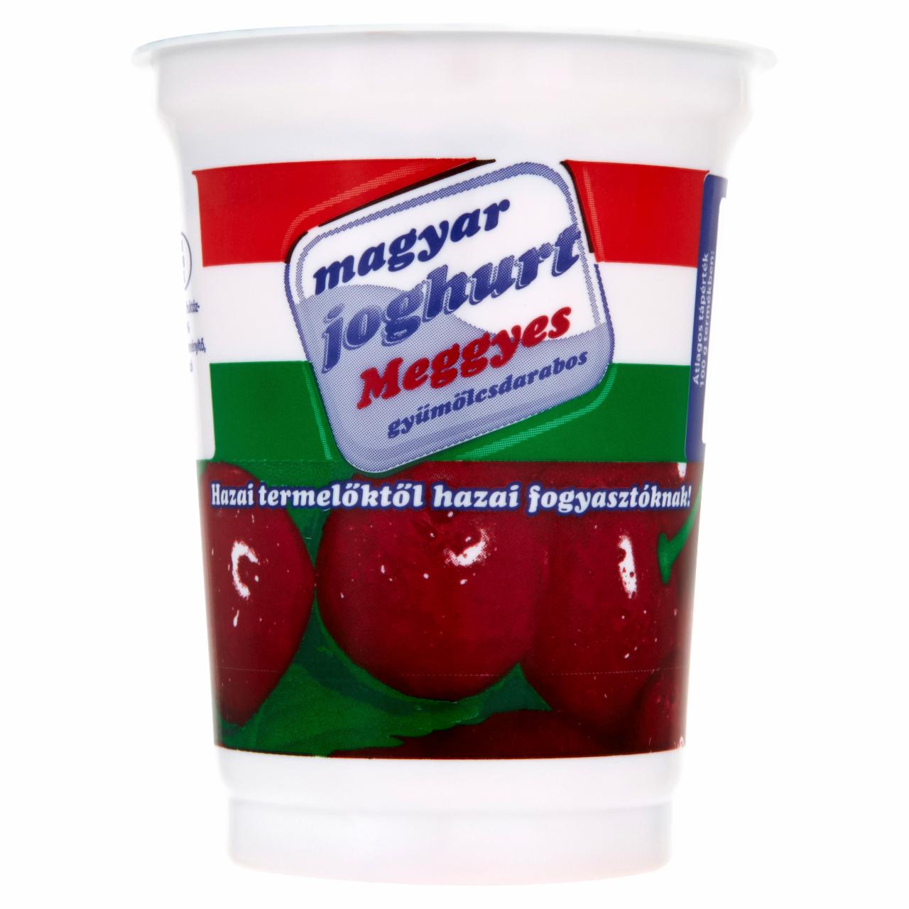 Képek - Magyar Joghurt meggyes gyümölcsdarabos joghurt 450 g