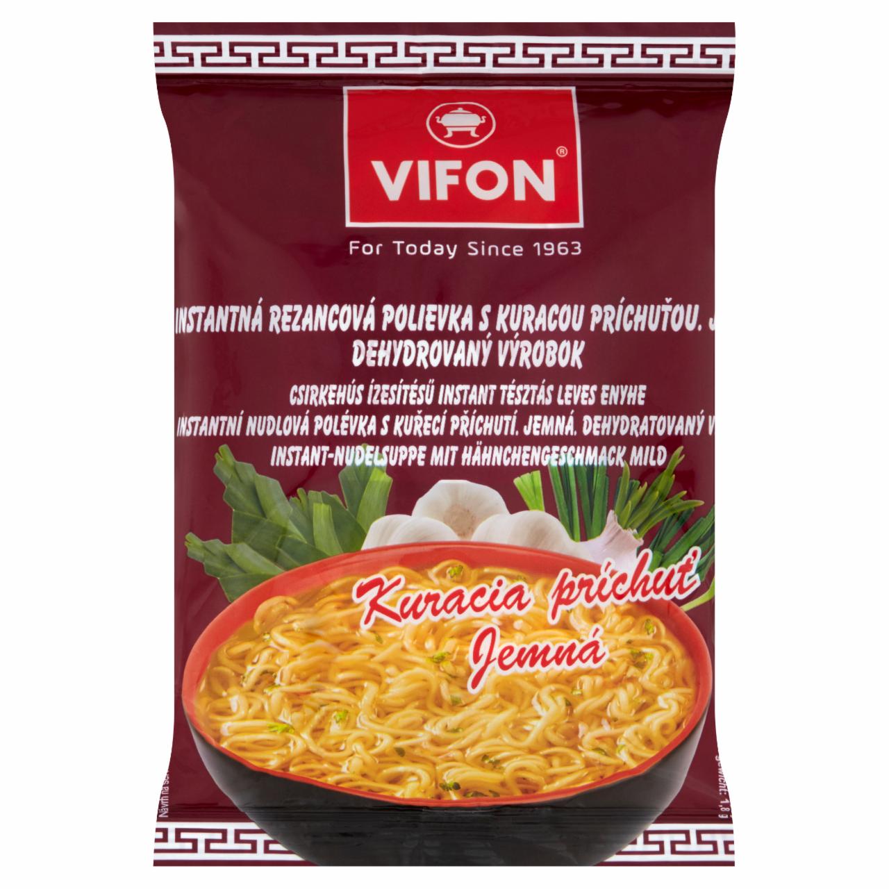 Képek - Csirkehús ízesítésű instant tésztás leves Vifon