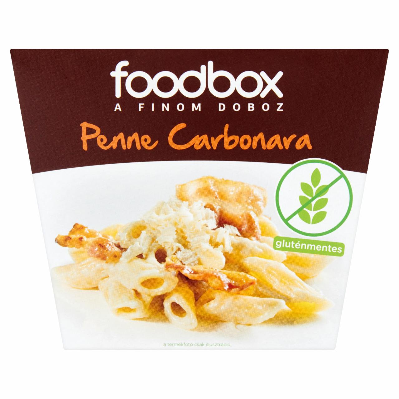 Képek - Foodbox penne carbonara 330 g