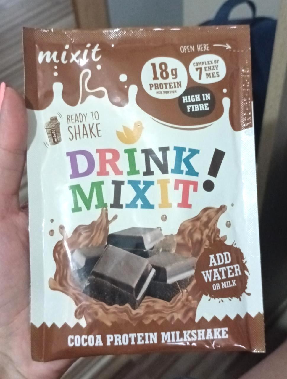 Képek - Drink mixit Cocoa proteín milkshake Mixit