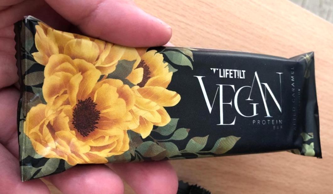 Képek - Vegán protein bar Sós karamell Lifetilt