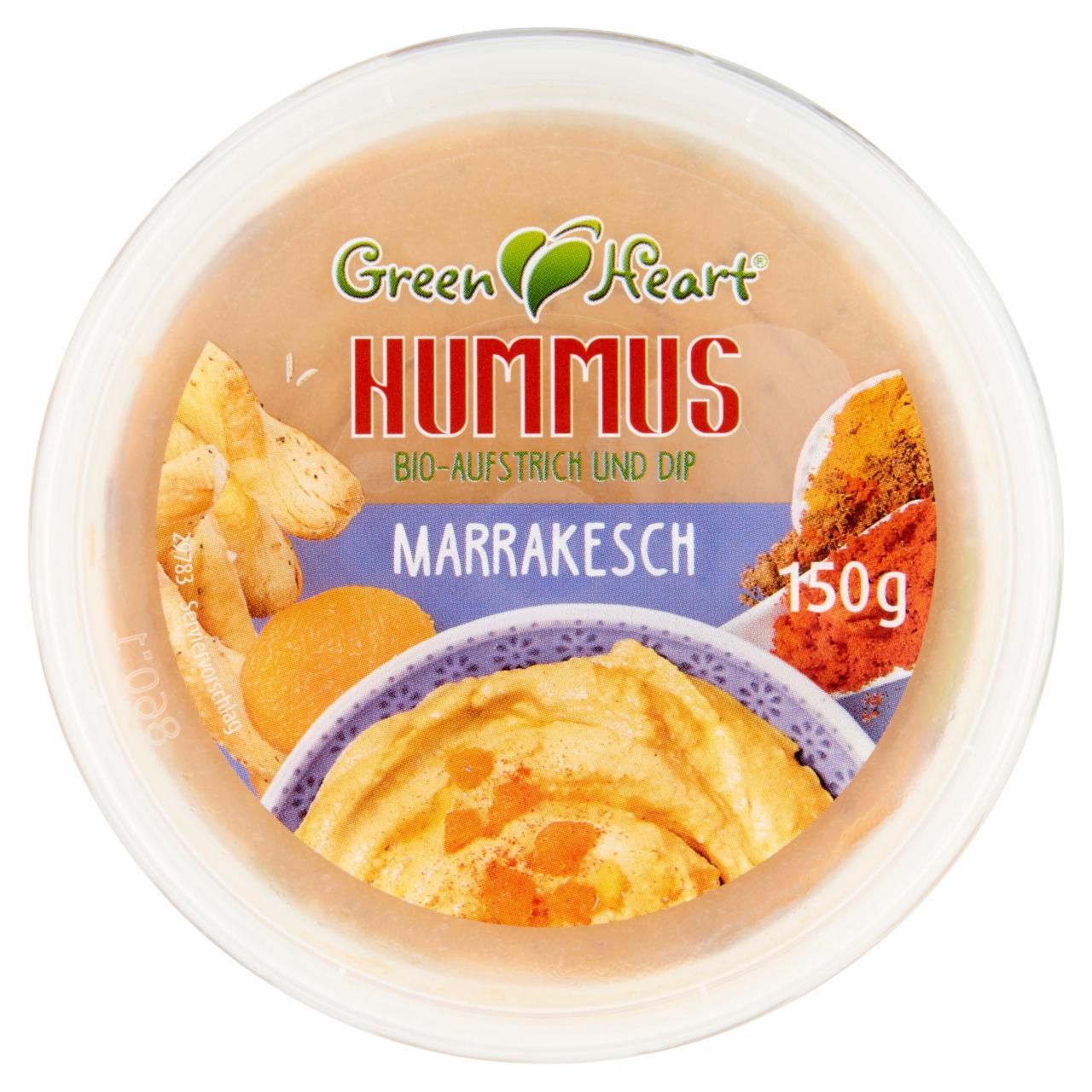 Képek - Green Heart BIO Marrakesch hummusz 150 g