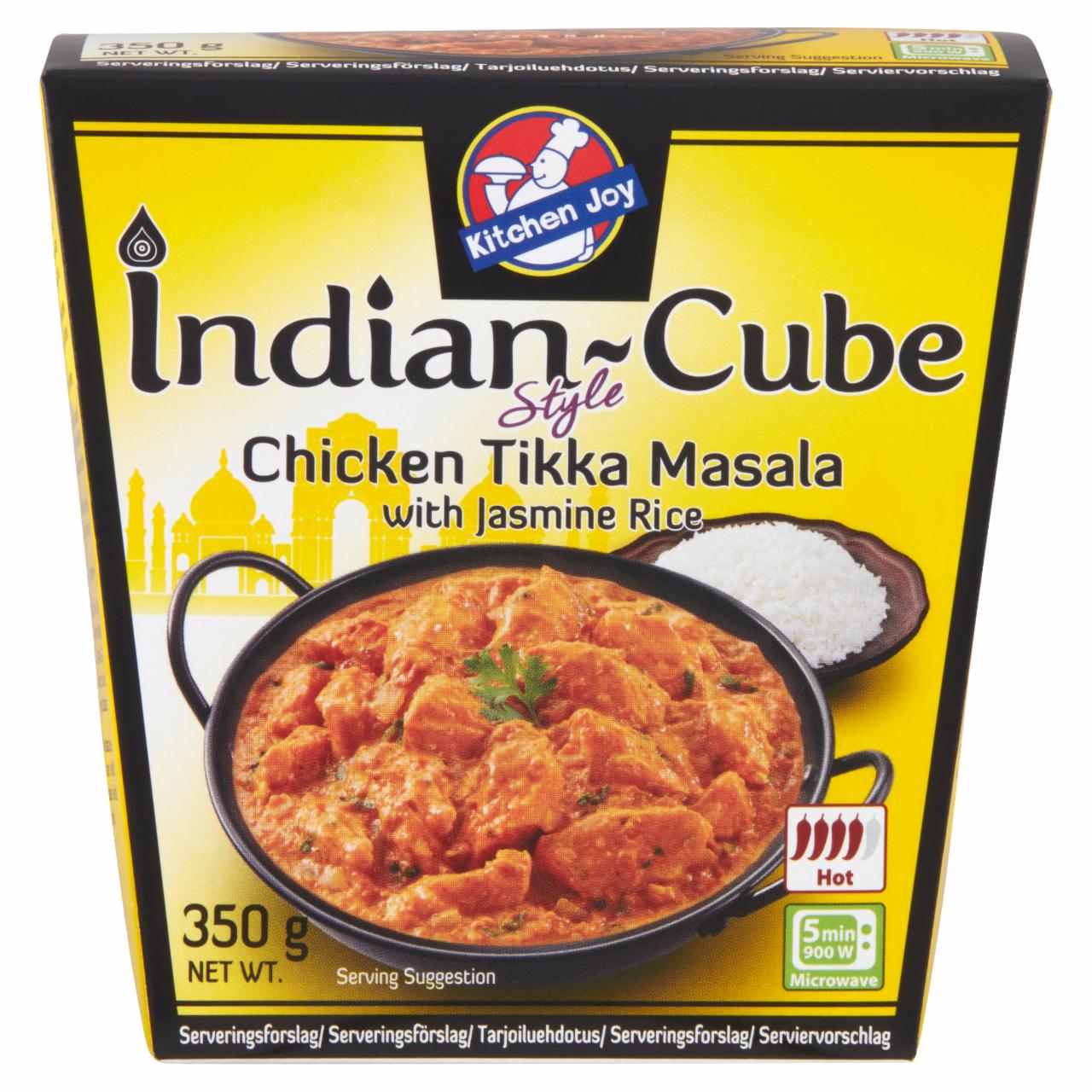 Képek - Kitchen Joy Indian-Cube csirkés tikka masala jázmin rizzsel 350 g