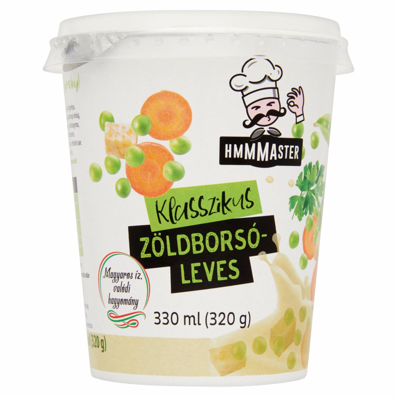 Képek - Hmmmaster klasszikus zöldborsóleves 330 ml